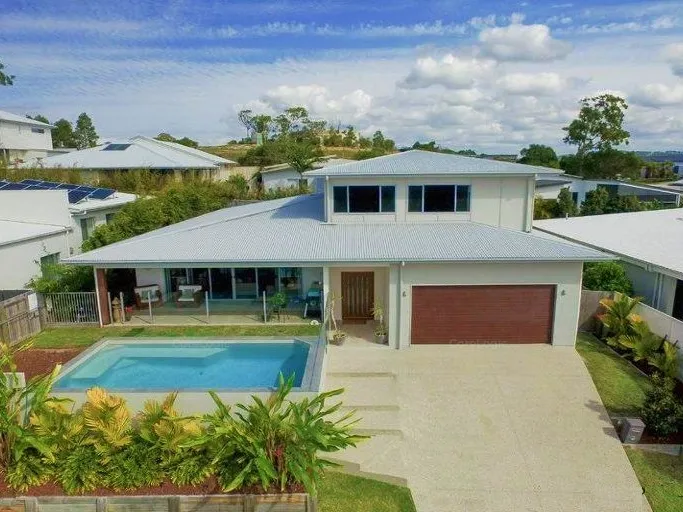 Expansive executive family home in elevated positioning