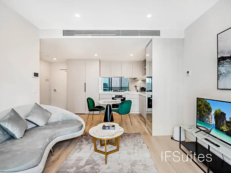 Convenient Furnished One Bedroom Plus Study Area Apartment in Ideal Location!