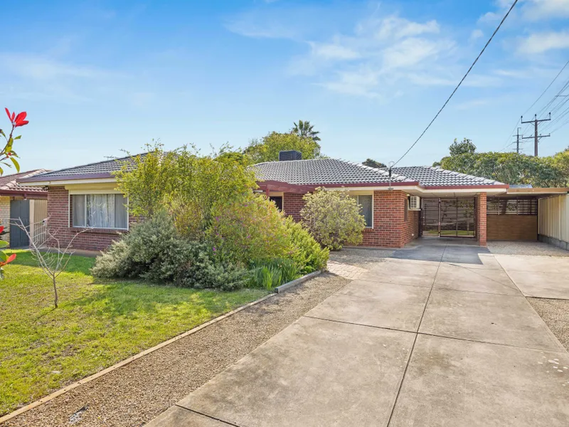 A fantastic family home with huge shed, opposite a picturesque reserve