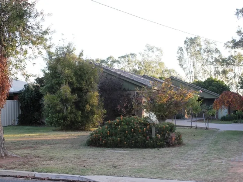 Family home with golf course back garden