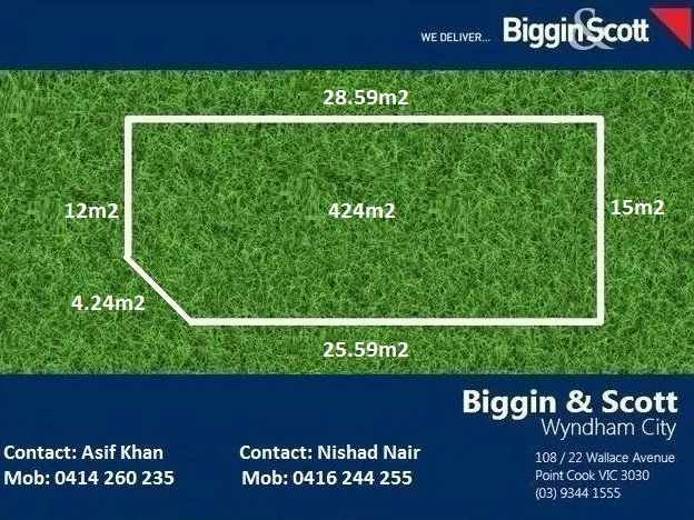 424m2 TITLED LAND & READY TO GO!