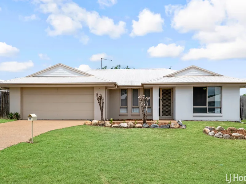 Low-set brick home in Gracemere