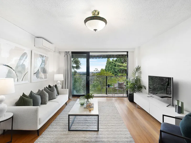 Peaceful convenience with valley views