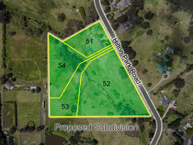 DA Approved 4 Lot Torrens Title Subdivision