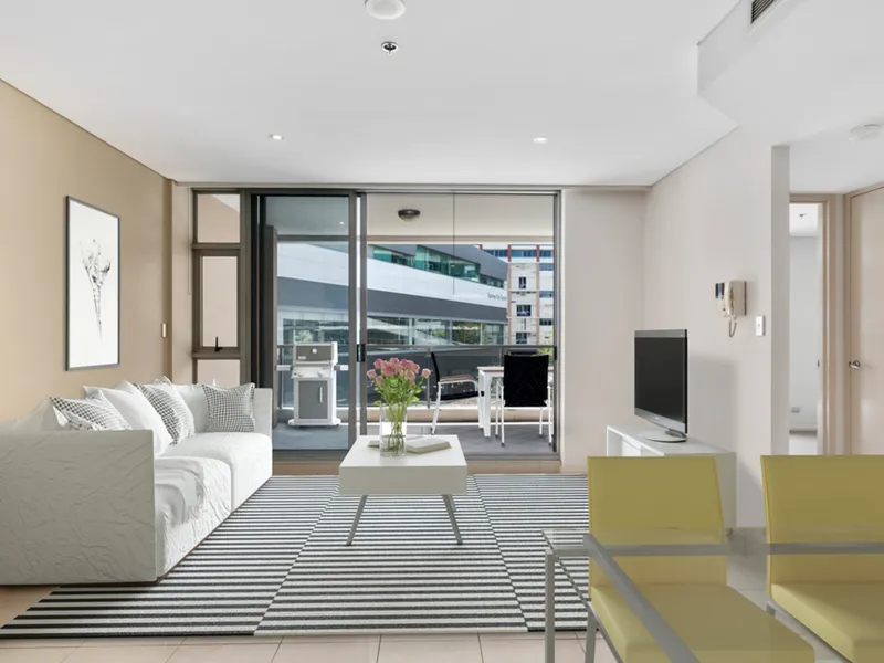 Sleek One Bedroom + Study (2.7x2.3m)  Apartment