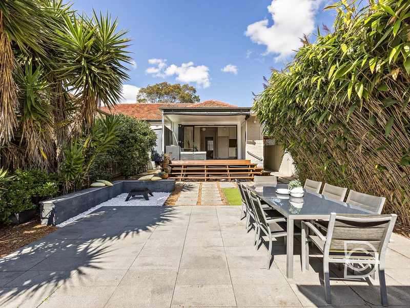 Private oasis for the home entertainer