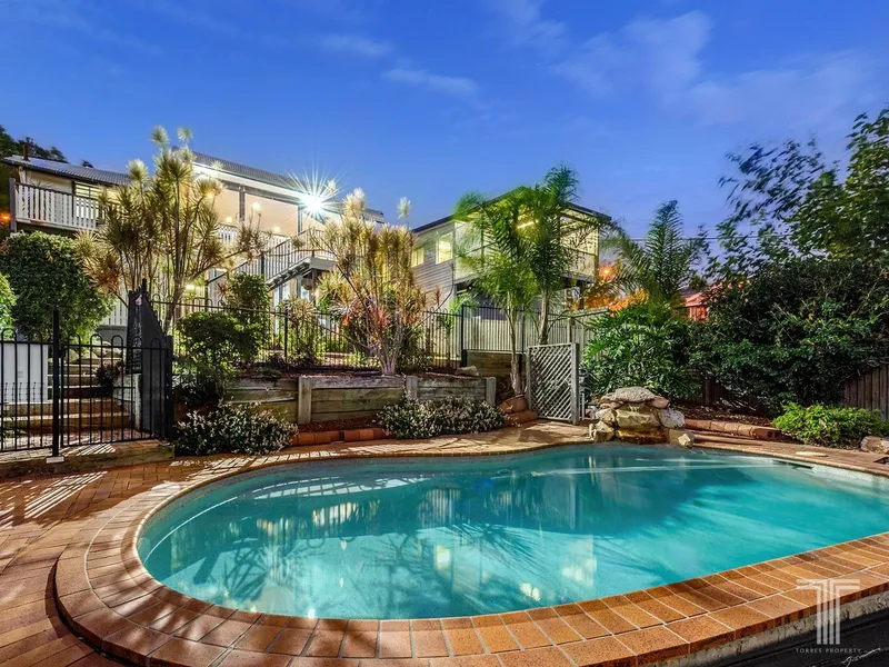 Unobstructed Views and Private Position Set Back from the Street