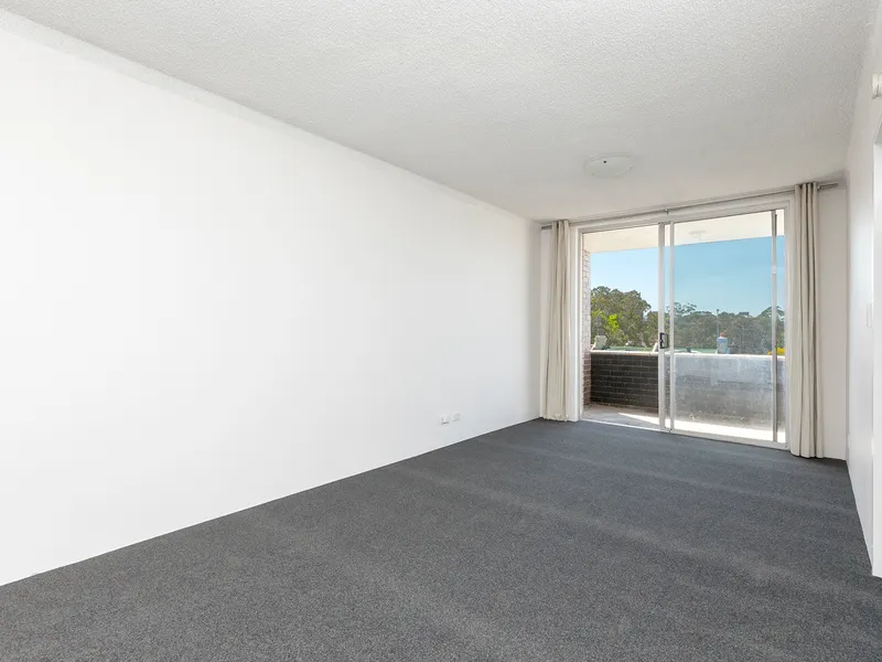 Freshly updated one bedroom apartment with sweeping views