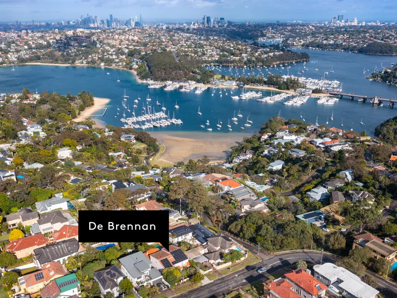 Modern Family Residence with Spectacular Middle Harbour views