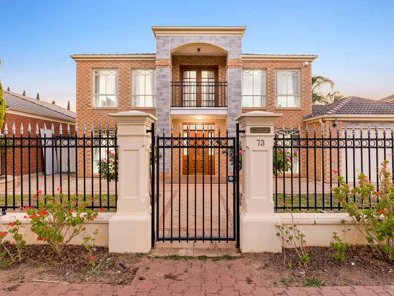 SIZE, SPACE & STYLE COVERING 2-STORIES OF STUNNING SUBURBAN GRANDEUR
