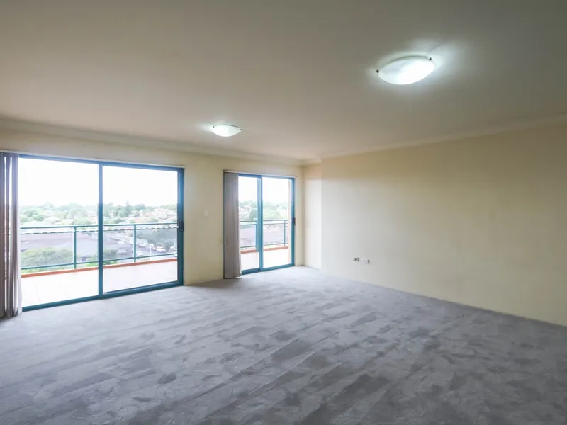 Spacious two-bedroom apartment in Burwood with secure parking