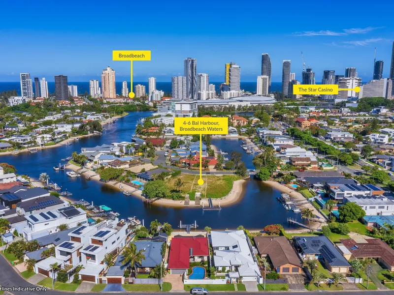 EXTREMELY RARE 1635m2 TROPHY SITE - BUY ONE OR BUY ALL - 83.2m* OF PRIME WATER FRONTAGE