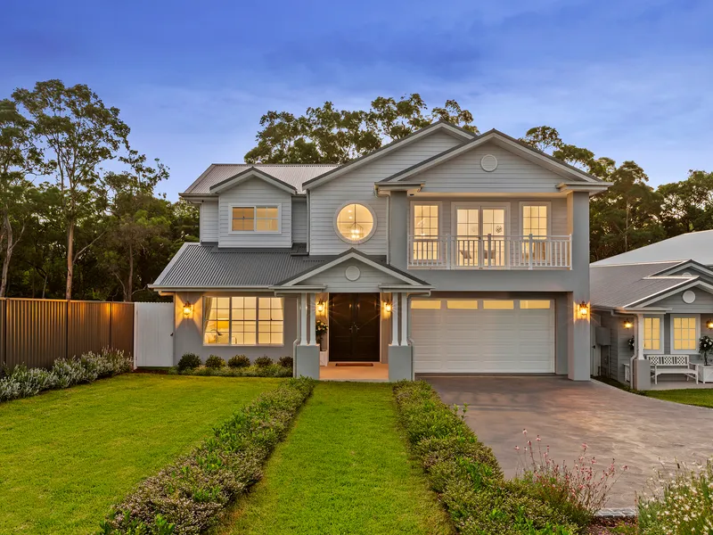 Stunning Hamptons Residence on 2,989sqm | Award Finalist Backing Smalls Creek Reserve!