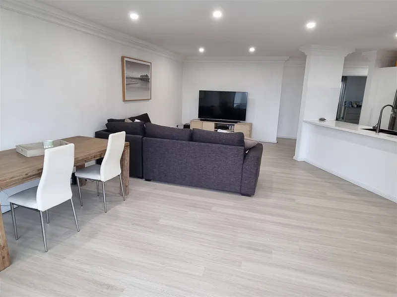 Renovated oversized private top floor two bedroom apartment in a security complex with great convenient location to shopping transport and restaurants