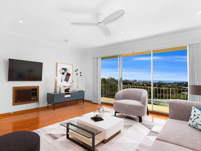 Versatile family home with amazing views and dual living areas