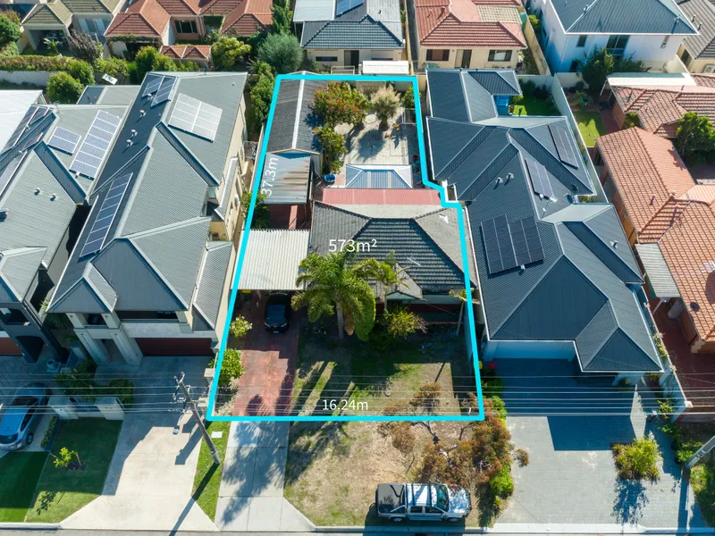 Expansive block with endless potential in prime location.