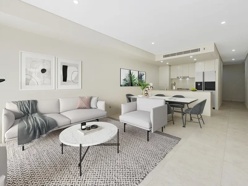 Near New Dual Aspect Two Bedroom Apartment
