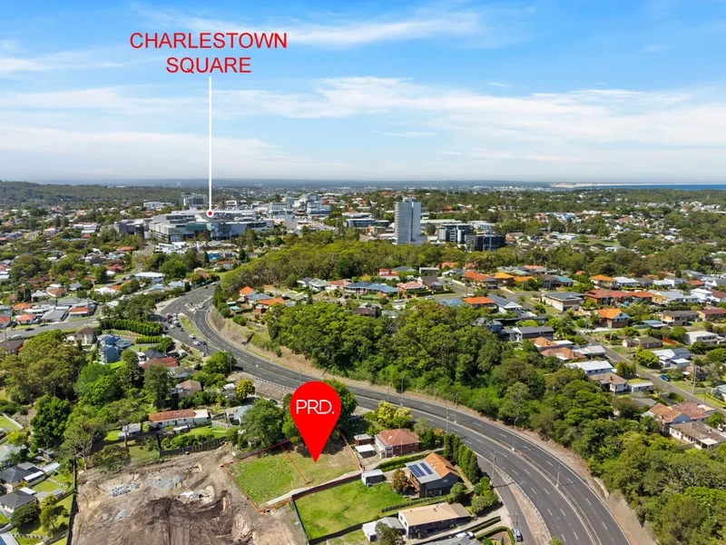 Don’t miss your chance to purchase a large block in Charlestown and build your dream home on the hill