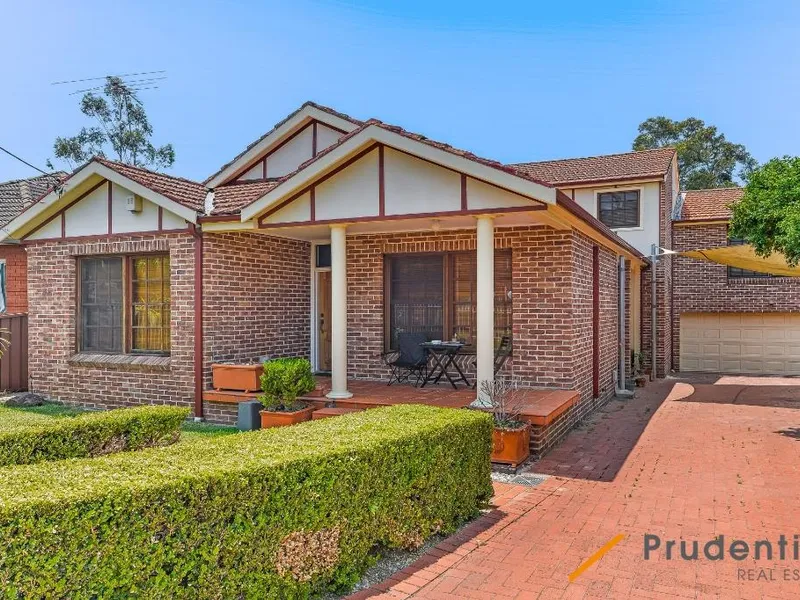 Stunning double storey family home with sparkling in-ground pool