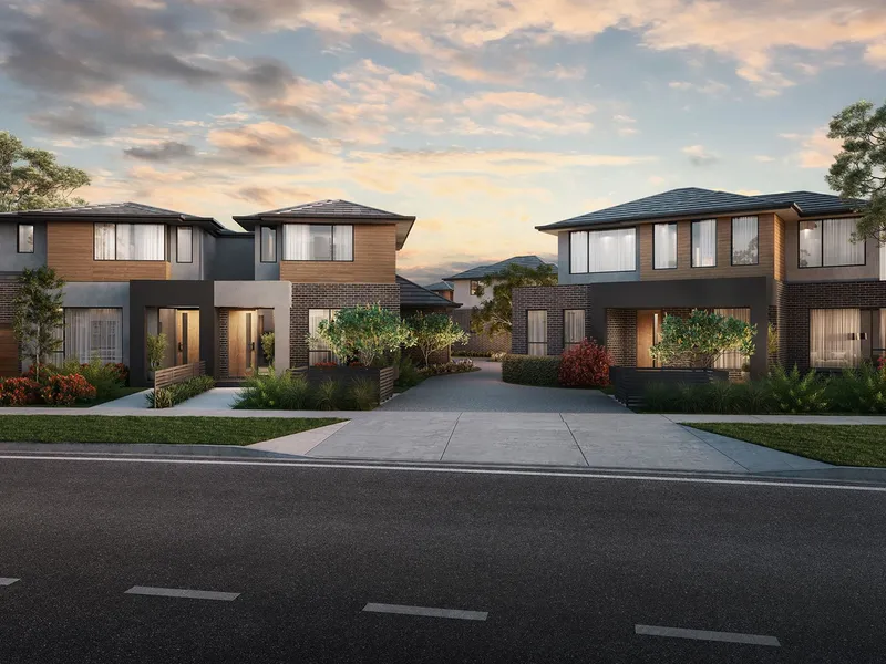 New, High-Quality Development with Luxury Townhouses