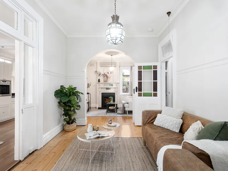 High set character home in premier East side Locale