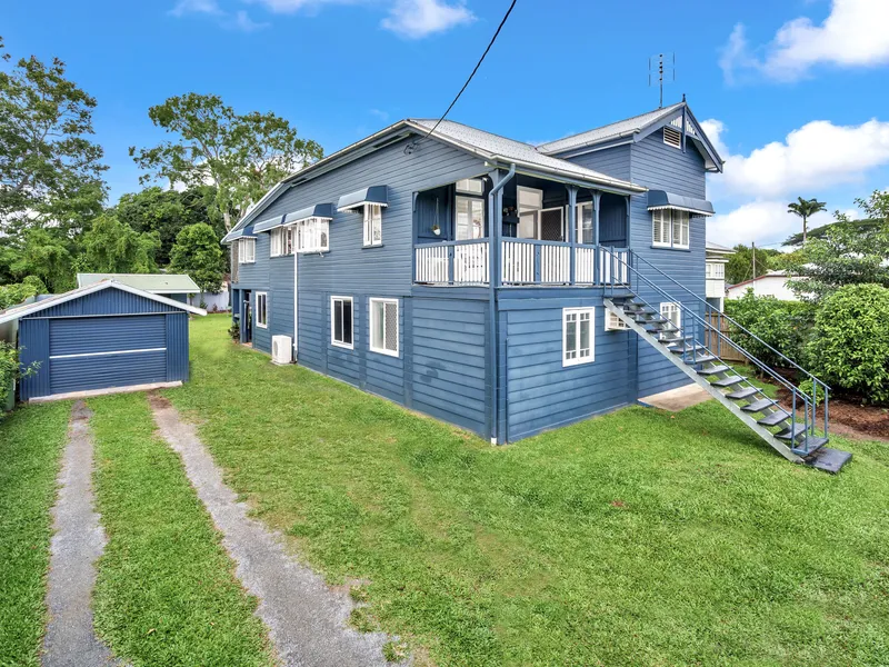 Renovated Character Queenslander in Popular Sought Location on 1,012m2 Block