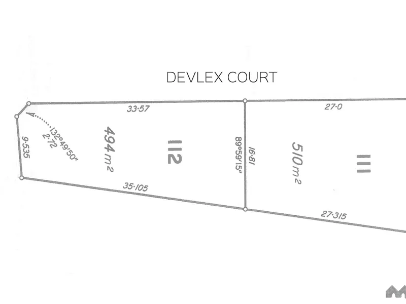 VACANT BLOCK WITH FLEXIBLE BOUNDARY ALIGNMENT