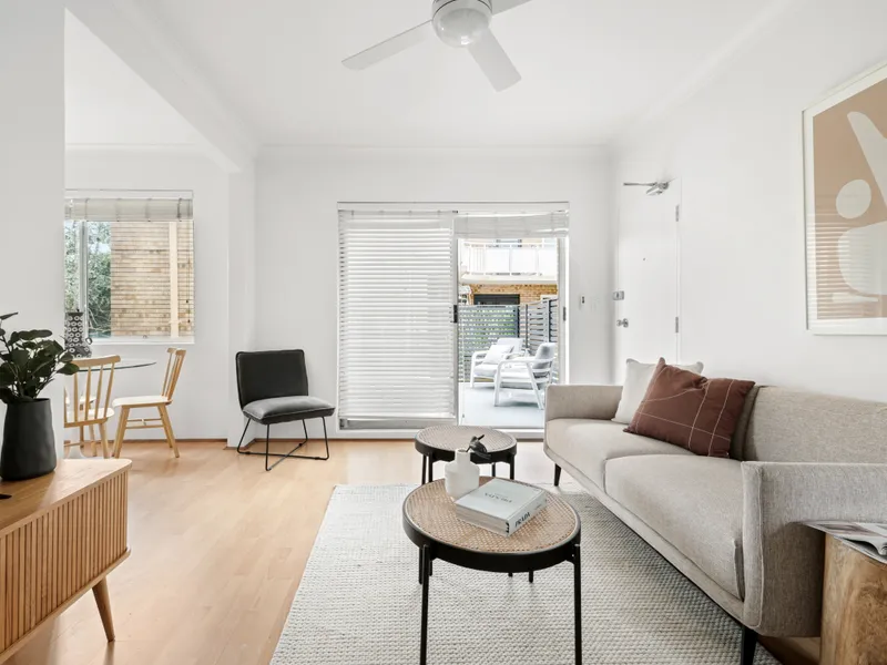 Superb package with parking, level access and convenience
