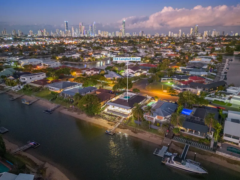 Space, Style and a Wide Waterfront Paradise
