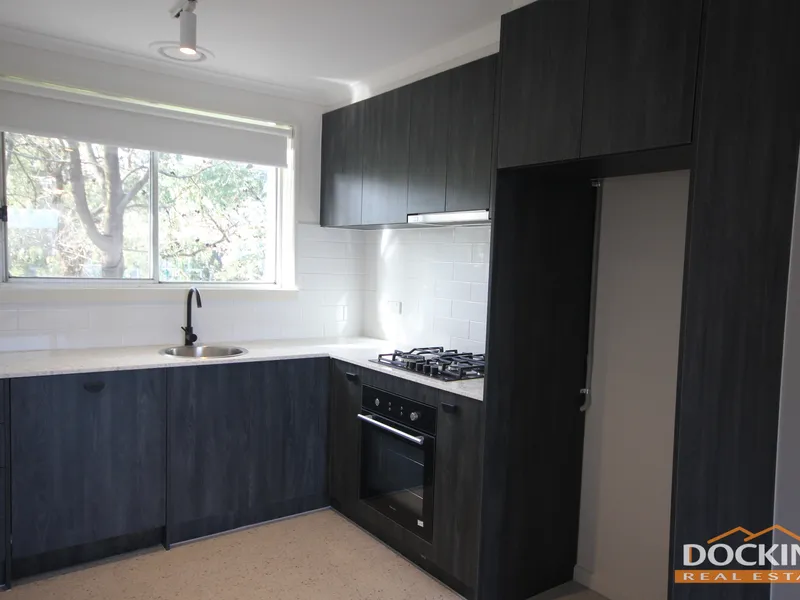 North facing, 1st floor apartment