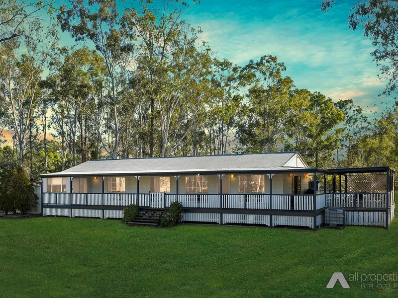 Immaculate Acreage Property - Bring the horses we have it all - 5 Acres of gorgeous land with the Queenslander style home to top it off !