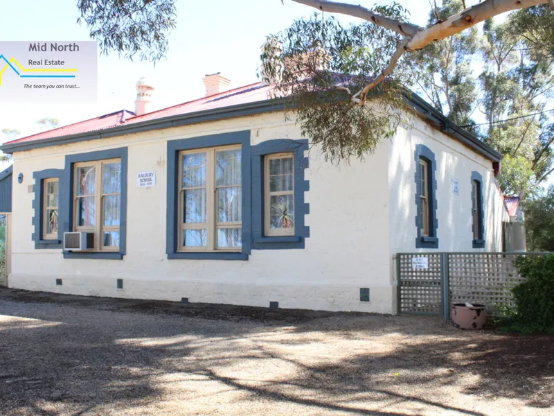 OLD SCHOOLHOUSE ON 2 ACRES