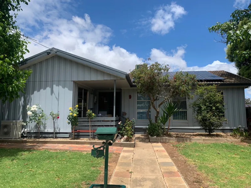 Three bedroom home with solar power