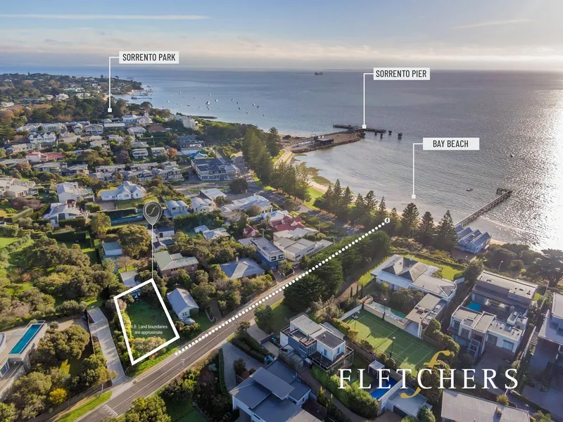 BLUE CHIP LAND JUST METRES TO BEACH AND VILLAGE