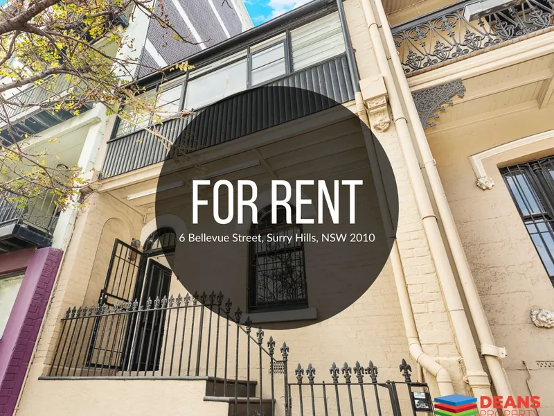 Terrace House in the Heart of Surry Hills