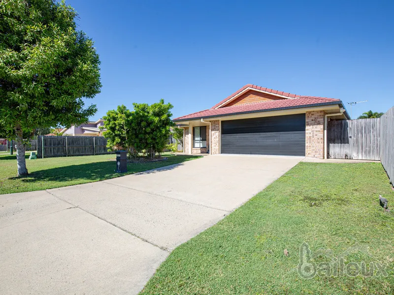 Large family home with double bay shed