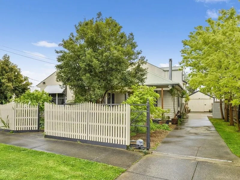 Family home with a pool