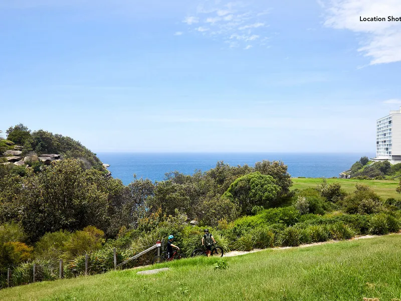 Parkside Living with Ocean Views, Balcony and Garage