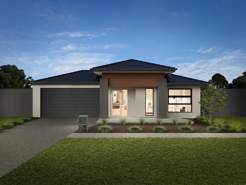 Build your dream home. The Barrington, a modern and functional design.