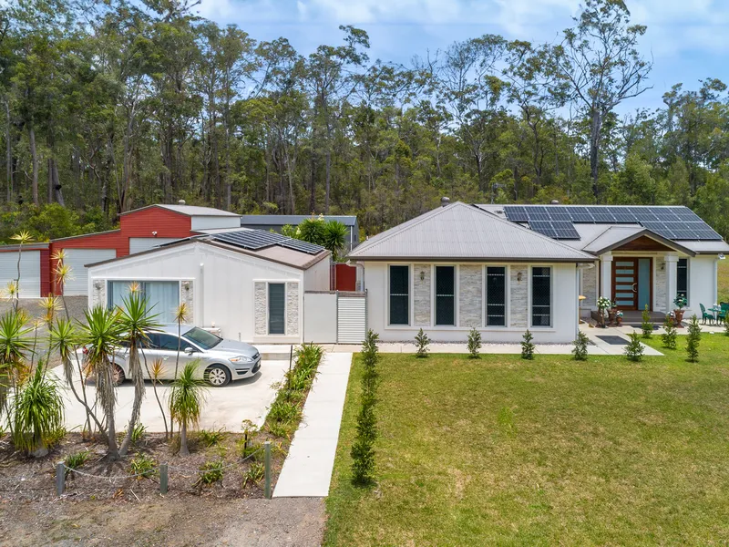 Level 2.5 acres, Potential Dual living, 2 Large sheds, (one with car hoist)