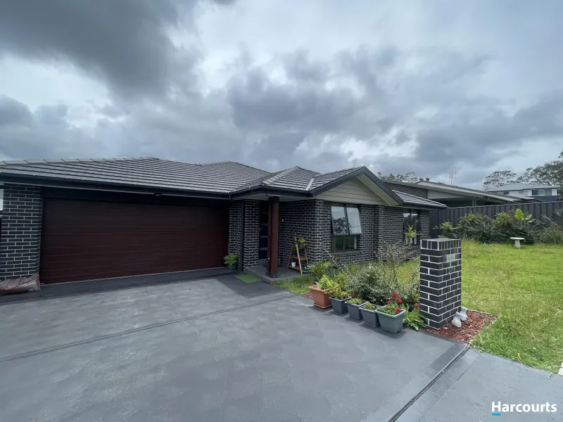 Modern three bedroom brick home