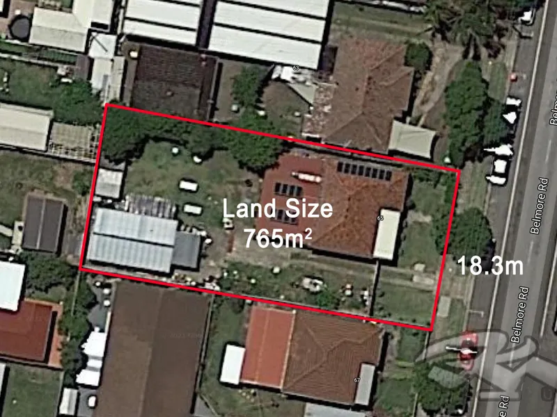 18.3m, 765m2 DUPLEX SITE (S.T.C.A)