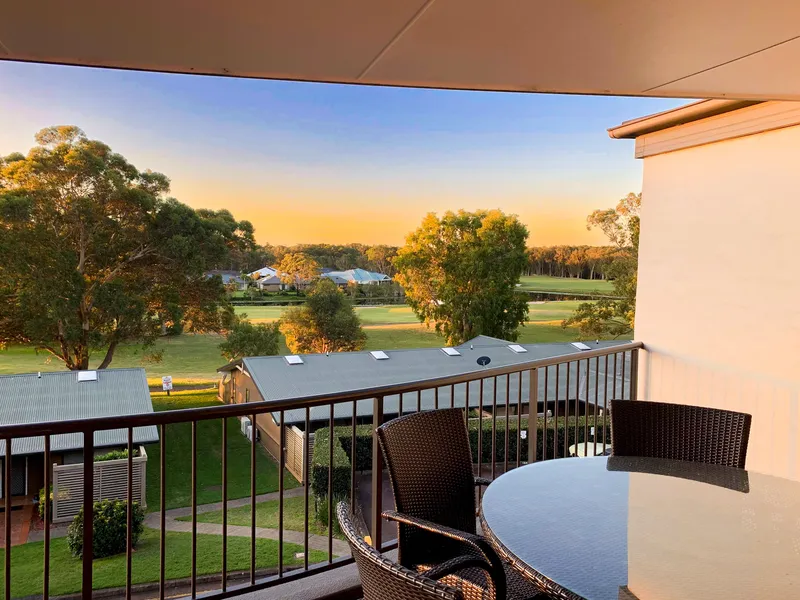 Picturesque Balcony Sunsets overlooking the Green
