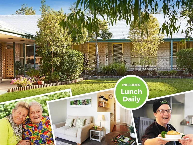 Rental in Retirement Community - Single Unit with Lunch Daily.