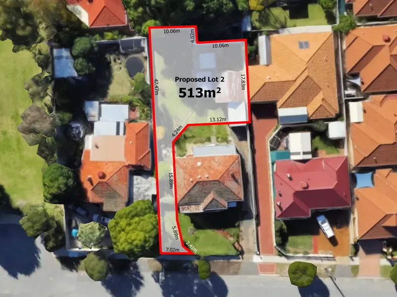 LARGE BLOCK IN PRIME LOCATION ON THE LATHLAIN BORDER!!