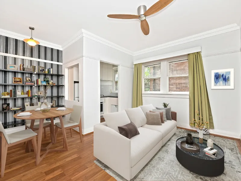 Classic Art Deco apartment in the leafy heart of Potts Point