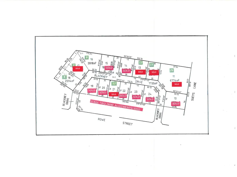 STAGE 3 AVOCA INDUSTRIAL ESTATE   (BLOCK: 2818m2)