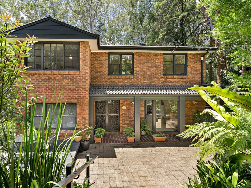 Space, comfort and style with bushland views