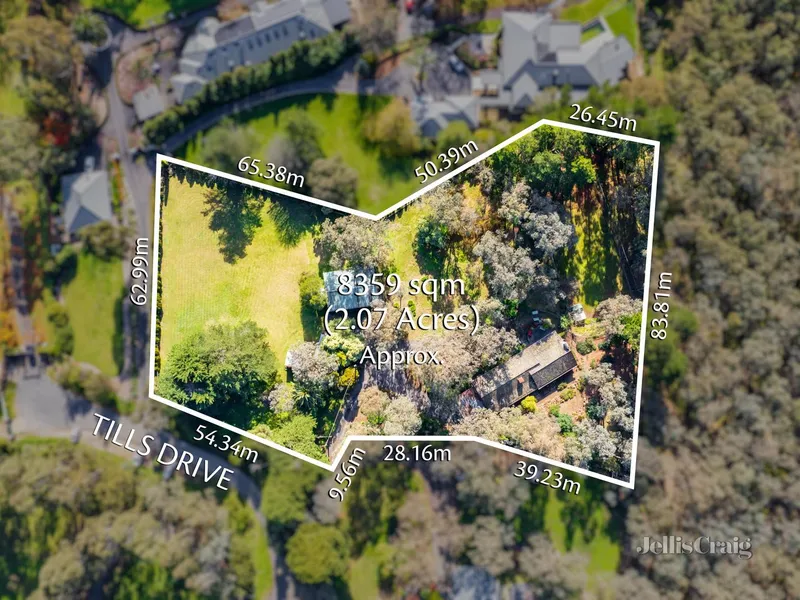 Prized Warrandyte address with parkland privacy