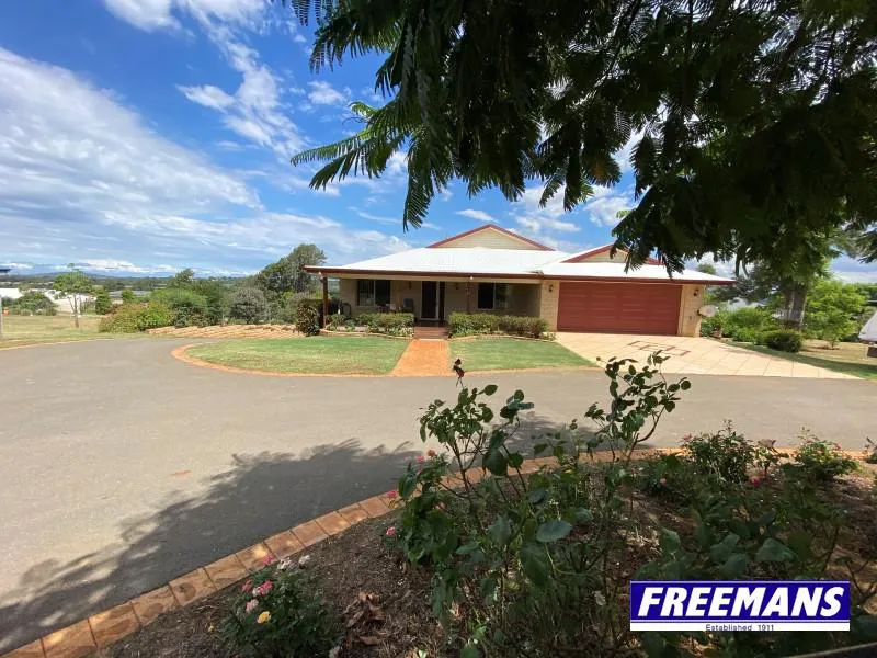 Post Card views out over the Bunya Mountains 